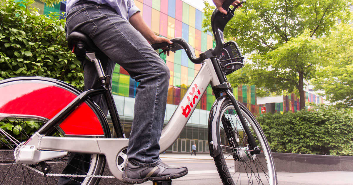 Монреаль вводит новую серию электрических велосипедов BIXI
