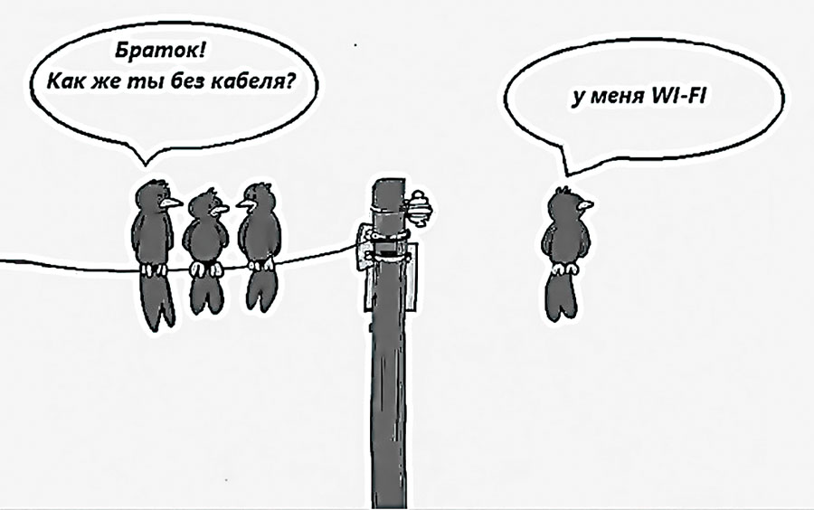 Вай фай смешные картинки