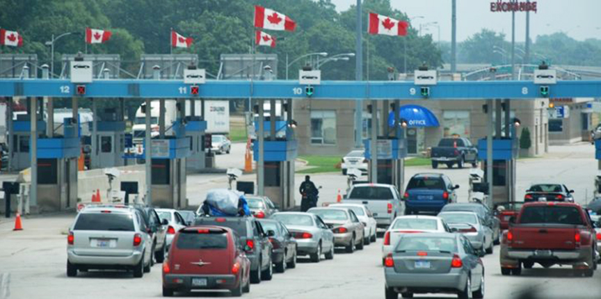 Закрытие границы Канады и США продлили в очередной раз
