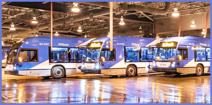 Монреаль отправляет гнить 304 новеньких муниципальных автобуса