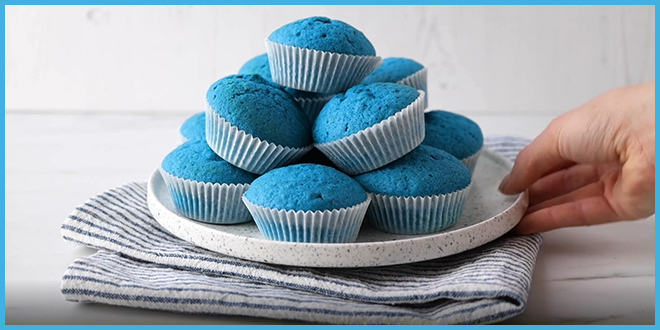 Голубые кексы как дешевый и вкусный способ проверить здоровье кишечника