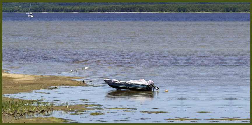 Рекордно низкая вода в Лаврентии и чем это грозит