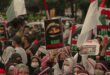 Тысячи протестующих вышли на улицы Монреаля в поддержку Палестины